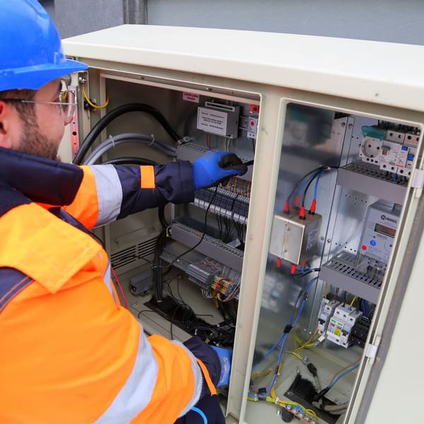 Elektrik panosunda arıza müdahalesi
